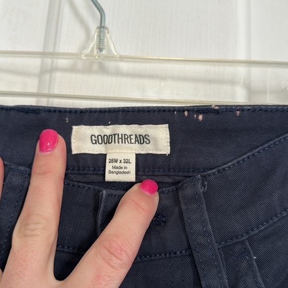 Goodthreads Men’s Navy Pant Size 28x32 - Picture 4 of 4